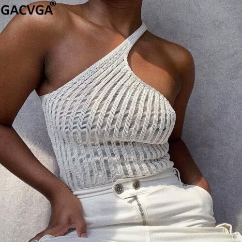 Женские топы с открытыми плечами GACVGA China At AliExpress