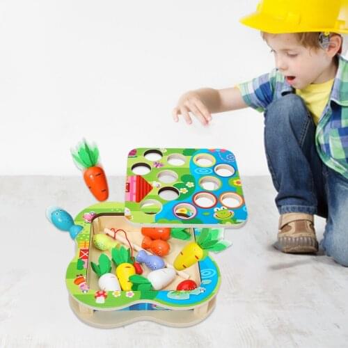 Montessori Puzzles Matching Game Balanced Perception Toys Logical Thinking Toddlers Educational Learning Color