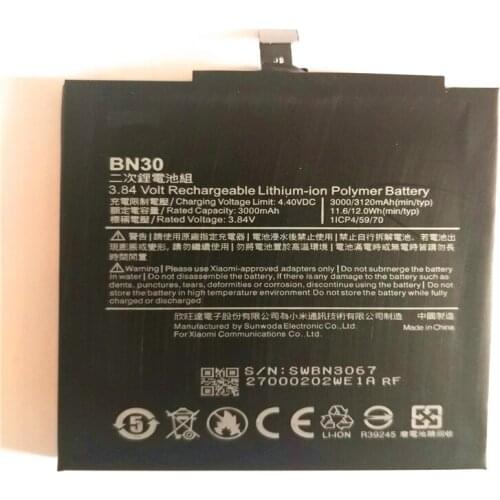 LIANG MI Xiaomi Redmi 4A Phone Batteries