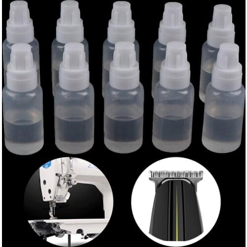 10pcs Clipper Shaver Maintenance Lubricant Hair Trimmer Blade Oil Sewing Machine
