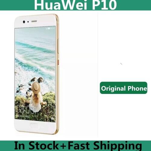 International Version HuaWei P10 VTR-L29 4G LTE Mobile Phone Kirin 960 Android 7.0 5.1" 1920X1080 4GB RAM 64GB ROM 20.0MP NFC