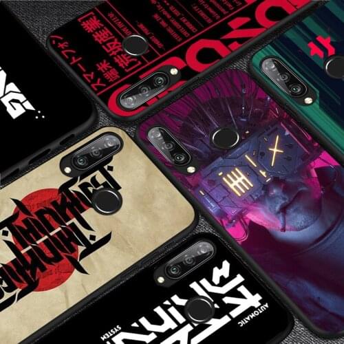 Cyber style punk For Huawei Y9S Y6S Y8S Y9A Y7A Y8P Y7P Y5P Y6P Y7 Y6 Y5 Pro Prime 2020 2019 2018 Soft Phone Case