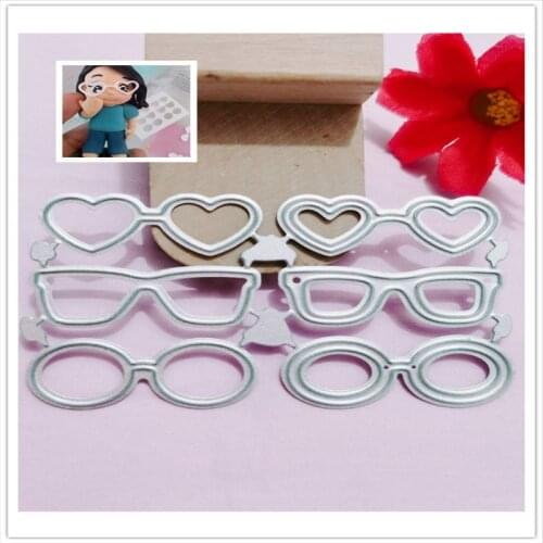 Eye six piece set Metal Cutting Dies for DIY Scrapbooking Album Paper Cards Decorative Crafts Embossing Die Cuts