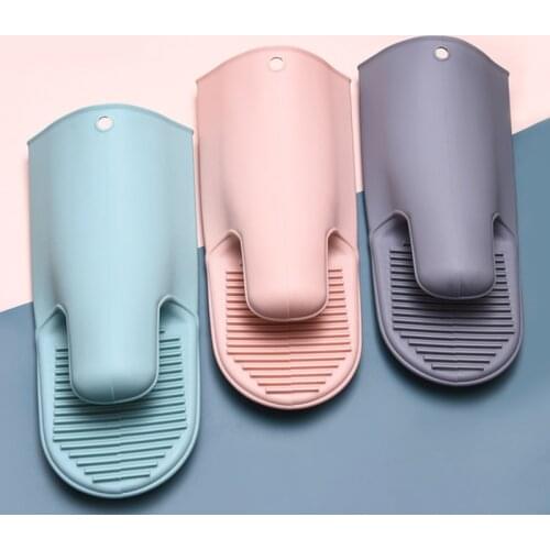 New 1 Pc Microwave Glove BBQ Oven Baking Hot Pot Mitts Cooking Heat Resistant Kitchen Mittens Silicone