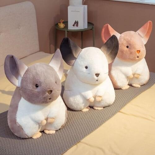 2020 New Cute Mouse Plush Toy Chinchillas Soft Toy Stuffed Animal Plush Doll Baby Appease Pillow Gift For Kids