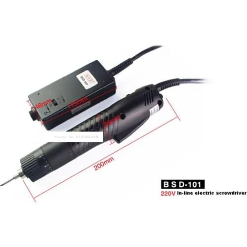 New Arrival BSD-101 Electric Batch Electric Screw Driver Straight Type Electric Screwdriver with Power Supply 36W 1100r/min 220V