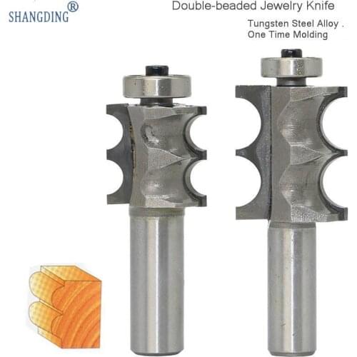 Both Knife Work Carving Machine Tool Carpentry Milling Cutter Carving Knife Wood Milling Cutter 1/2 Handle Both Beading Knife