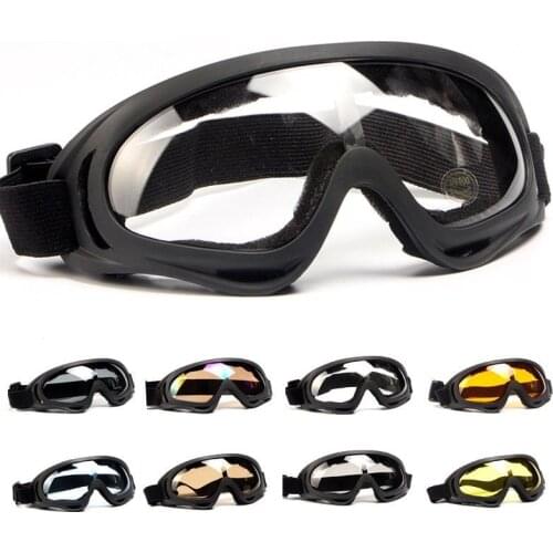 Military Tactical Goggles Glasses Airsoft Paintball Shooting Wargame Army Sunglasses Mens Motorcycle Motocross Windproof Glasses