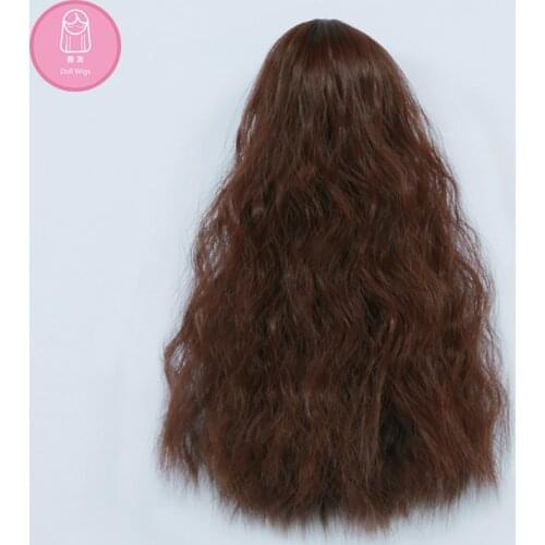 Wig For Doll BJD High -temperature silk long hair with DS Chicline wear Fashion hai The girl hair L01A#33