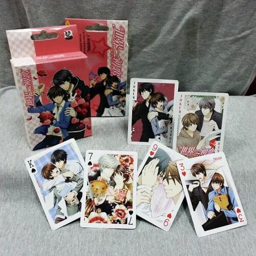 Japanese style Anime Sekai-ichi Hatsukoi Poker Cards Toy Cosplay Board Game Cards With Box Collection Gift
