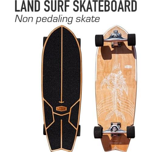 Surf Skate Skateboard Carver Surfing Skiing Practice Equipment Professional Land Surfboard 66
