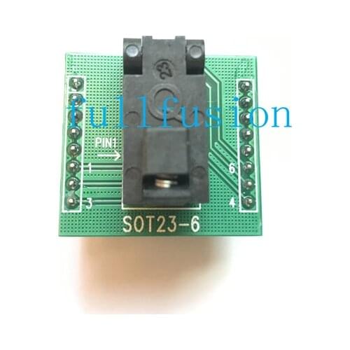 499-P44-20 Wells-cti Burn in Socket 499-044-00 IC Test Socket SOT23-6 Programming Adapter