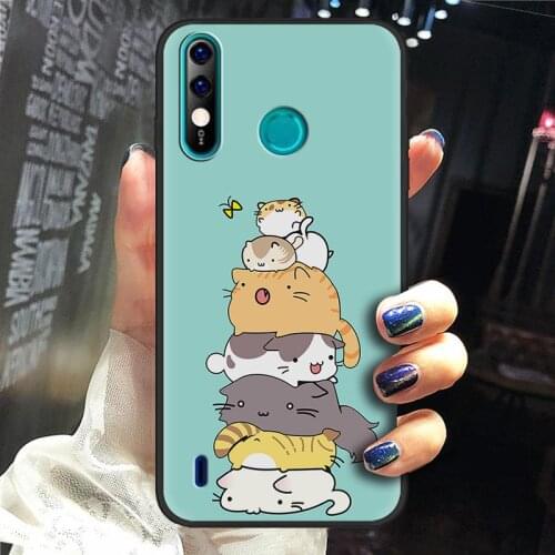 Silicone Waterproof Phone Case For Itel A56/A56 Pro Back Cover Full wrap Fashion Design Anti-dust