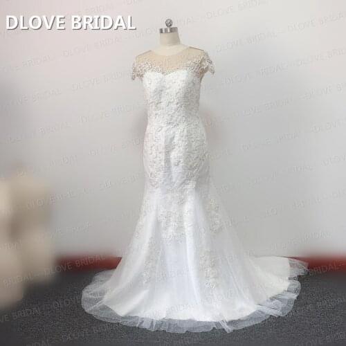 Custom Made Mermaid Wedding Gown