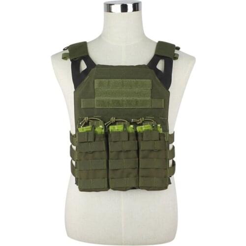 Tactical MOLLE Triple Open-Top Magazine Pouch FAST AK AR M4 FAMAS Mag Military Pouch For Paintball Airsoft New