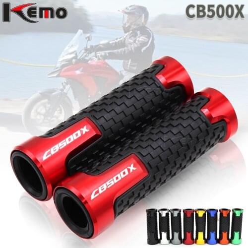 For HONDA CB500X CB 500X 7/8" 22mm Universal Motorcycle Accessories CNC Aluminum Handlebar Hand Grips Handle Bar End Grip
