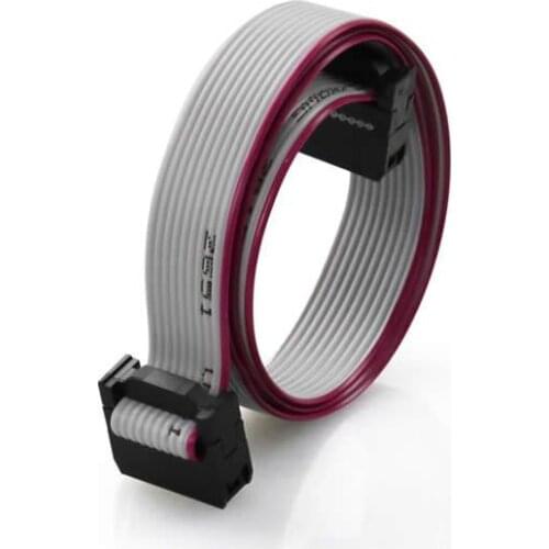 2pcs AWM 2651 105C 300V 10 Pin Flexible Flat Ribbon Cable Gray For 12864 1.4 LCD Screen display A6 E10 3D Printer Prusa I3 parts