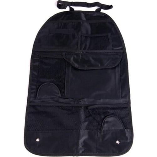 2PCS Car Seat Back Organizer For Travel Storage Bags Holder Car Child Safety Seat Back Bag Multifunction Storage Bags