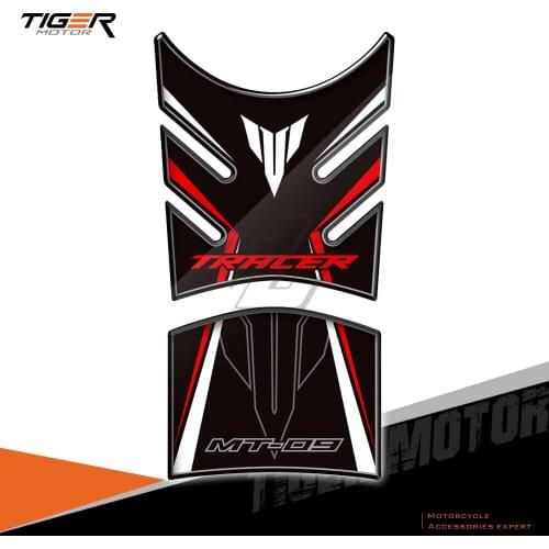 3D Motorcycle Tank Pad Protector Fits for Yamaha MT-09 MT09 Tracer 2014-2018
