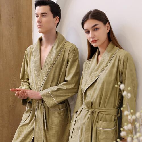FZSLCYIYI Men's Waffle Robes