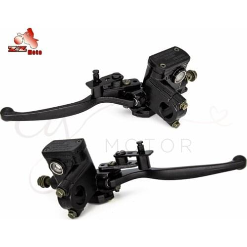 Hydraulic Brakes Clutch Lever Brake Motorcycl Pump Buggy 50-250 CC Cylinder Hydraulic Handle Accessories Left Right Brake Lever