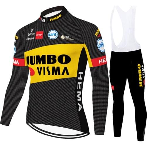 2021 JUMBO VISMA Summer Spring Cycling Equipment Maillot Ciclismo Hombre Ropa Ciclismo Hombre Ciclismo Masculino Fietskleding
