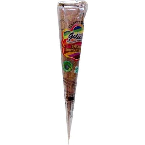 Tattoo Cone Henna Orange Silvery 25Gr