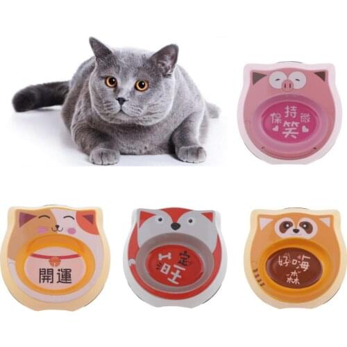 Pet Dog Puppy Cat Bowl Pot Dispenser For Food Drinking Water Milk Dish