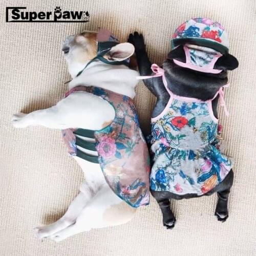 Fashion Pet Dog Vest Dress Summer Breathbale Cool Clothes For Small Medium Dogs French Bulldog Chihuahua Pug Schnauzer QQC02