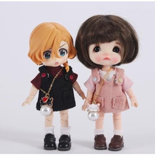 HOUZIWA OB11 Doll Clothes Fashion 1/12 Bjd Doll Dress Clothes For Dolls OB11