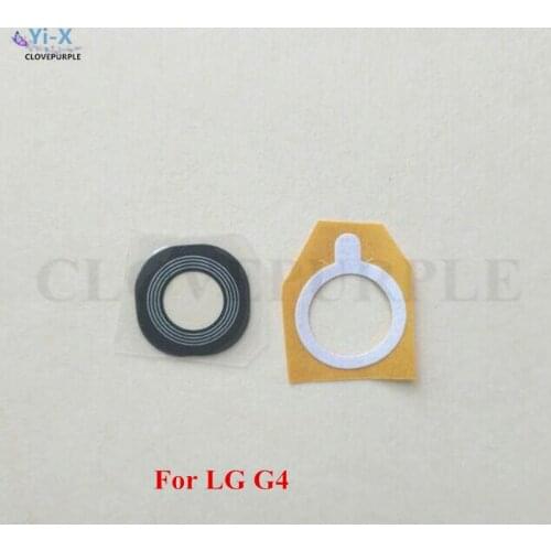 Wholesale Price 50PCS/Lot Back Rear Camera Lens Cover with Adhesive for LG G4 Replacement Parts