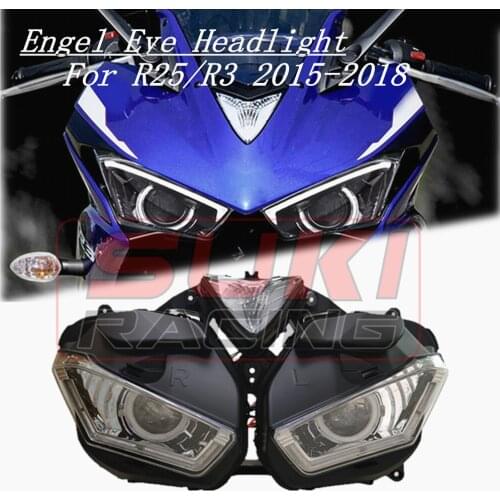 Motorcycle Headlight Assembly Front Light For YAMAHA R25/R3 R25 R3 2015 2016 2017 2018 Headlamp Front Lamp Light