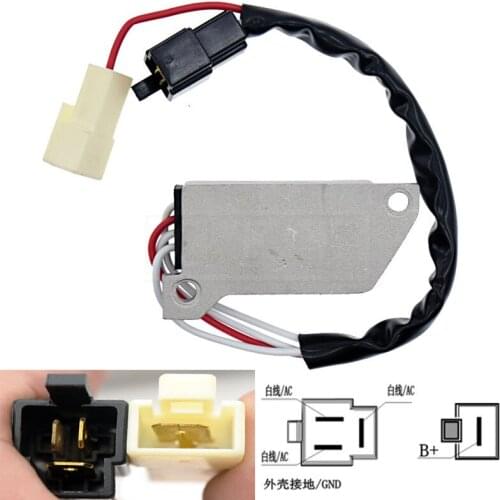 For Yamaha Virago XV700 1984 1985 1986 1987 XV750 1988-1991 1992 1993 1994 1995 1996 Motorcycle Voltage Regulator Rectifier 12V