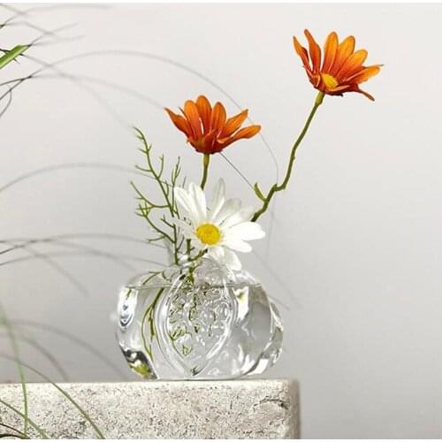 Vase Decoration Home Glass Floral Planter Container Centerpiece Arrangement for Wedding Party Event Home Office Decor Glass