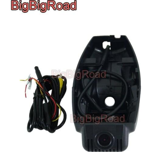 BigBigRoad Car DVR Wifi Video Recorder DashCam For BMW 3 5 7 X1 E84 F15 X5 X6 X3 E71 E72 F25 E46 E90 E91 E92 E83 E87 120i 320i