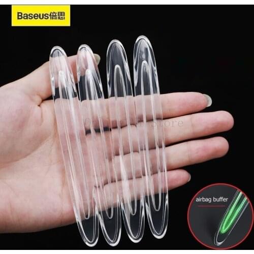 Xiaomi Baseus 4pcs Car Door Protector TPU Transparent Auto Edge Corner Protective Bumper Sticker Vehicle Door Protector
