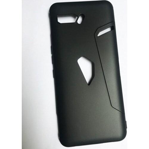 For Asus ROG Phone2 ZS660KL Case Full Protection Case for ROG Phone II 2 Case black color Soft TPU Shockproof Back Cover