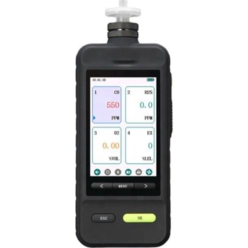 Color screen electronic mature room ethylene C2H4 gas measuring equipment gas test monitor