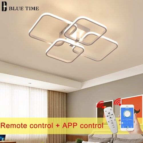 Home Lights Modern Led Chandelier For Living room Bedroom Dining room Aluminum Indoor Ceiling Chandeliers Lamp Fixture 110V 220V