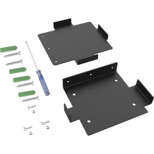 JYS Wall-Mounted Bracket for Series X Console, Located Behind the TV or Under the Desk DIY Game Console Bracket