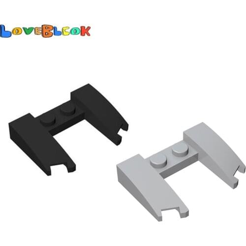 Wedge 3x4x0.6 with Cutout Building Blocks Assembles MOC Technical Parts Toy Creative For Kids Compatible 11291/31584 4pcs/Lot