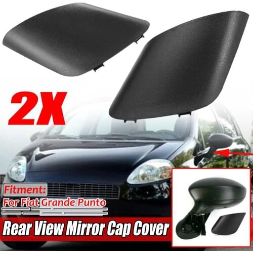 Left/Right Car Replacement Rear View Mirror Side Door Mirror Cap Screw Cap Cover Trim For Fiat Grande Punto 735596884 735539385