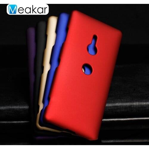 Matte Plastic Coque Cover 6.0For Sony Xperia Xz3 Case For Sony Xperia Xz3 Xz 3 Dual Phone Back Coque Cover Case