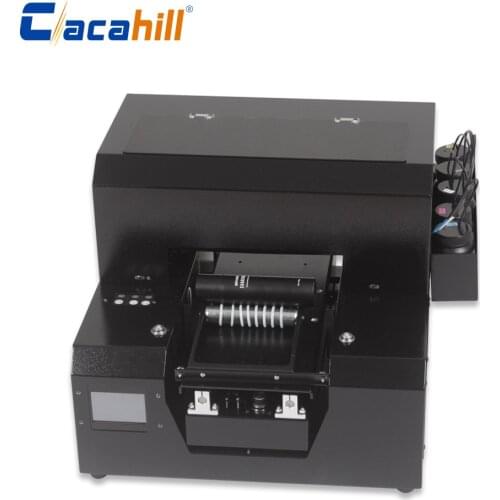 Multifunctional flat cylindrical printer A4 small home use for mobile phone case/T-shirt/photo/card colorful printing