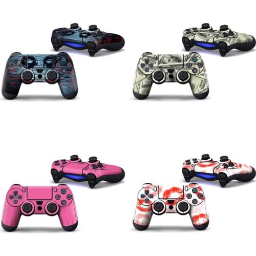2pcs/lot design For PS4 Controller Skin Sticker For PS4 Joystick Skin Cover 2Pcs Controller skin for ps4 controller sticker