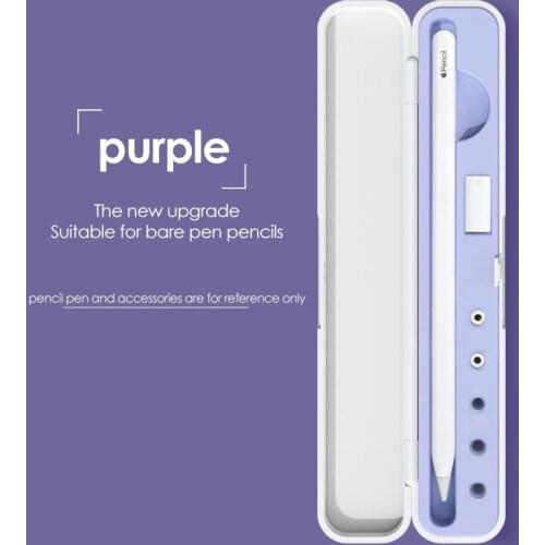 New Suitable for Watch pencil pen box generation pencil nib silicone protective cover 2 generation storage pen box plastic box