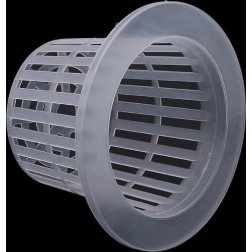New 1 Pcs Plastic Heavy Duty Mesh Pot Net Cup Basket Hydroponic Aeroponic Planting Grow Clone