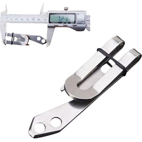 New Outdoor EDC Multi-tool Utility Stainless Steel Clip Wallet Keys Hanging Buckle Camping Quickdraw Equipment SurvivalNew