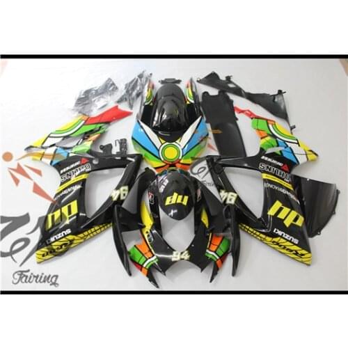 For SUZUKI GSXR600 06 07 GSXR750 06-07 3JK819 Blue red GSX R600 K6 R750 GSXR 600 750 2006 2007 Fairing