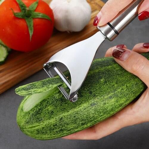 Stainless Steel Fruit Vegetable Potato Peeler Cooking Tools Kitchen Accessories/ High Duty Material & Rustproof 25